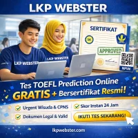 Tes TOEFL Online Gratis (WEPT)