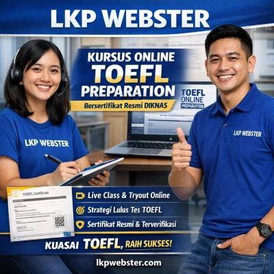 Kursus Online TOEFL Bersertifikat