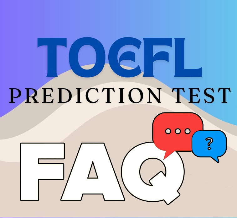 Ilustrasi FAQ dan pertanyaan peserta TOEFL Prediction Test online